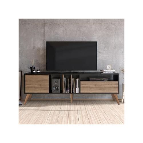 Wood & More Tv Table 180*50*35 cm Wooden TVT-2DR-180-1