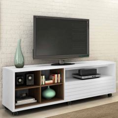 Wood & More Tv Table 160*50*35 cm White TVT-4BX-160