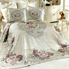 Family Bed Joplan Cover Set Cotton 4 Pieces 240*240 Multi Color BC_302