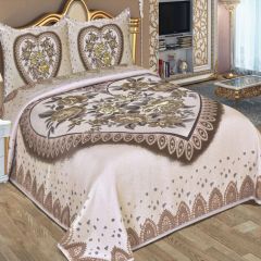 Family Bed Joplan Cover Set Cotton 4 Pieces 240*240 Multi Color BC_310