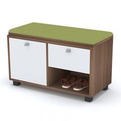 Artistico Shoe Storage 80*38*50 cm With Seating Unit Green ASC-80G