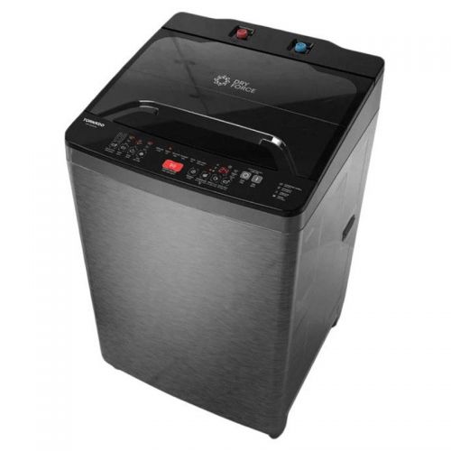 TORNADO Washing Machine Top Automatic 12 Kg With Pump Dark Silver TWT-TLN12LDS