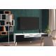 Wood & More Tv Table 2 Lockers and 2 Doors 180*40 cm White TVT-2LC-180