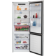 BEKO Refrigerator 501 Liter No Frost Bottom Freezer 2 Doors Digital Black RCNE560E35ZGB