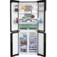 BEKO Refrigerator Side By Side 450 Liter No Frost 4 Doors Digital Black GNE480E20ZBH
