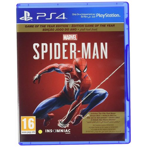 سوني سي دي لبلايسيشن 4 سبايدرمان من مارفل Spiderman Game Of The