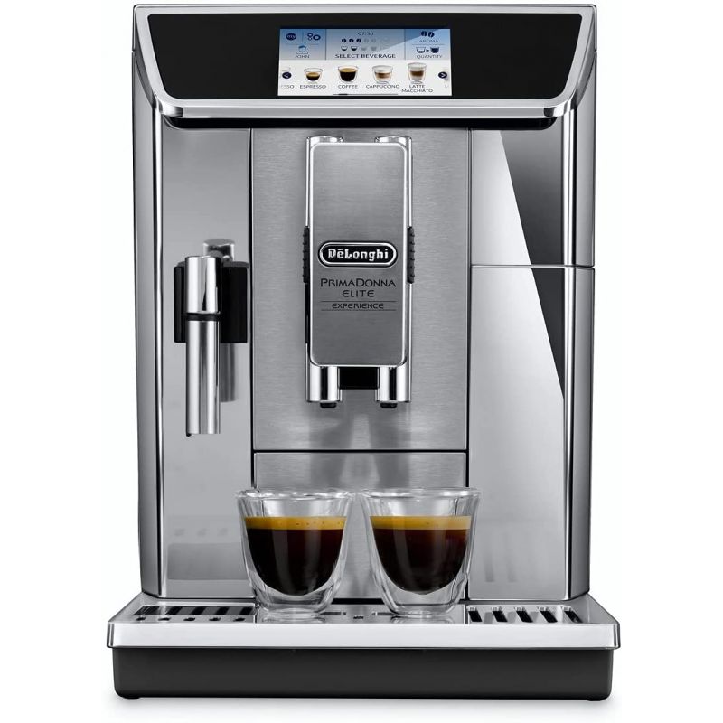 PrimaDonna Elite Coffee Machine Fully Automatic Silver ECAM650.85.MS