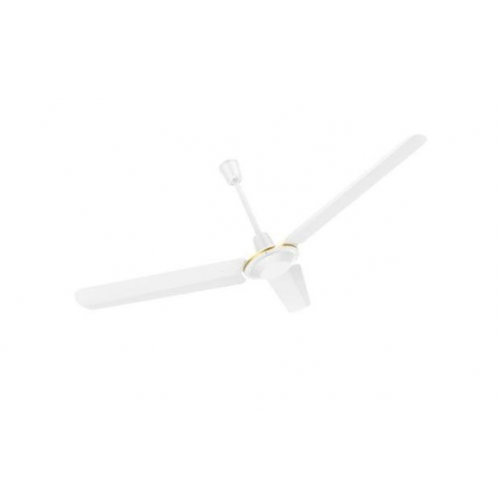 TORNADO Ceiling Fan 56 Inch With 3 Metal Blades And 5 Speeds White TCF56H