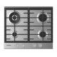 Hoover Built-In Gas Hob 60 cm and Gas Oven 60 cm and Hood Pyramids 60 cm 330 m3/H HHG6BR4MX