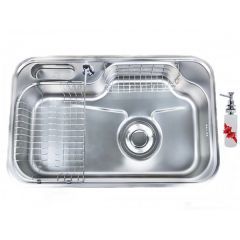 Purity Single Bowl Sink 84*51 Stainless Steel DJIS840P