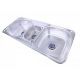 Purity Sink Double Bowls 110*48 Stainless Steel HS110