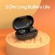 QCY Wireless Bluetooth Earbuds with Magnetic Charging Case 20 Hours Playtime Black QCY T9