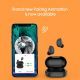 QCY Wireless Bluetooth Earbuds with Magnetic Charging Case 20 Hours Playtime Black QCY T9