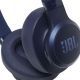 JBL Wireless On Ear Headphones with Voice Control Blue LIVE500BT-blu