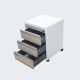 Artistico Movable Office Drawer 45*60*45 cm White AMOD-60B
