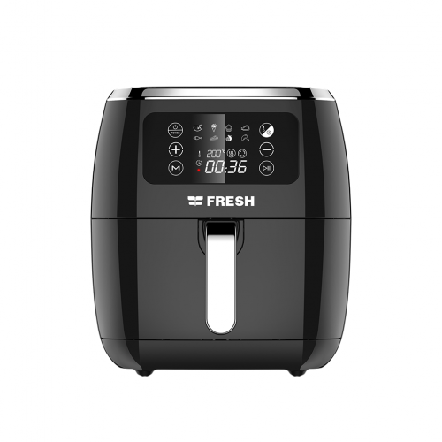 Fresh Air Fryer 5.5 Liter 1800 Watt Black AFF-1800B