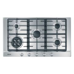 Miele Built-in Gas Cooktop 5 Burners 90 cm Stainless Steel KM2052G