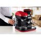 Ariete Moderna Espresso Coffee Maker with Integrated Coffee Grinder 15 Bar Red*Black A-1318