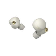 سوني سماعات أذن لاسلكية مانع الضوضاء تصميم انيق لون سيلفر WF-1000XM4-S