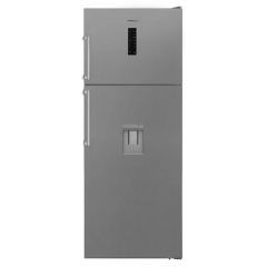 TORNADO Refrigerator Digital Advanced No Frost 496 Liter With Dispenser Shiny Silver RF-496WVT-SLS