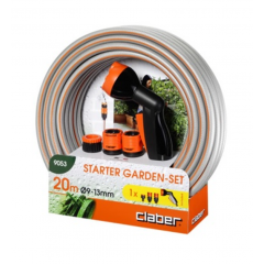 Claber Starter Set Garden Stand With Flexible Garden Hose 20 m CL-90530000