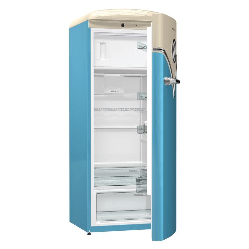 Gorenje Refrigerator 260 L 1 Door Mechanic Control IonAir With DynamiCooling Fan To Spread Cool Air OBRB153BL