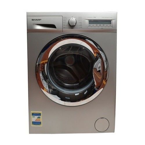 Sharp Washing Machine Full Automatic 9 Kg 1200rpm Silver: ES-FP912AX3-S