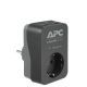 APC Essential SurgeArrest 1 outlet Germany with 2 USB 230V Black PME1WU2B-GR