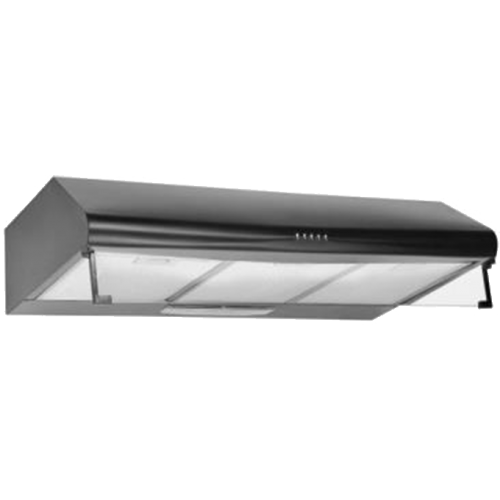 Ecomatic Flat Hood 90cm 500 m3/h 2 Motor Stainless H95SL