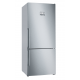 BOSCH Freestanding Bottom Freezer Refrigerator Easy clean Stainless steel KGA76PI3E8