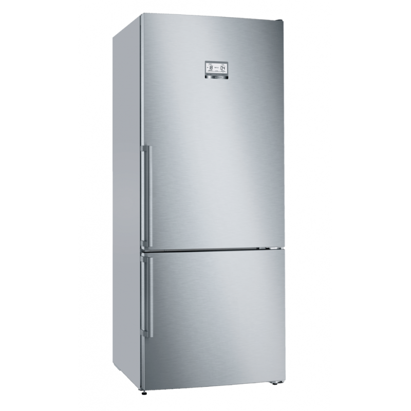 BOSCH Freestanding Bottom Freezer Refrigerator Easy clean Stainless ...