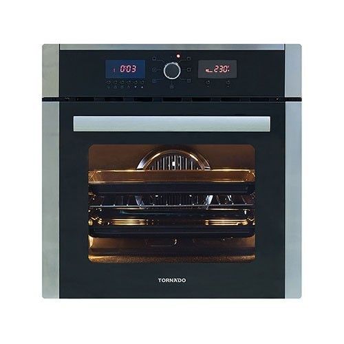 Tornado Electric Oven 60Liters Digital Timer and Digital Control With Grill and Fan: OV60EDFFS-3