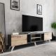 DOMANI TV Unit 180*40*50 cm with 5 PVC Legs and 2 Flip Flops T087