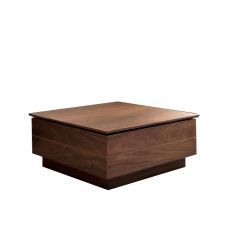 Domani Coffee Table High Quality LPL Wood 80*80*35 Brown C006