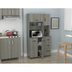 Domani Kitchen 90*40*170 cm The Lower Part Consists of 5 Drawers Brown kit-19