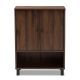Domani Shoe Cabinat is Made Of Imported High Quality LPL Wood With 2 Sashes 90*40*110 Brown SS182