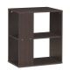 Domani Side Table is Made of Imported High Quality LPL Wood 50*35*55 cm Brown C034