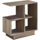 Domani Side Table is Made of Imported High Quality LPL Wood 60*30*60 cm Brown C037