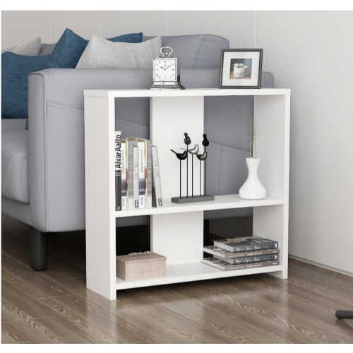 Domani Side Table is Made of Imported High Quality LPL Wood 60*20*60 cm White C040
