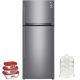 LG Top Freezer 410 Liter 14 Cubic Feet Digital Hygiene Fresh Filter Door Cooling GN-H562HLHL