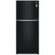 LG Refrigerator 437 Liter Hygeine Fresh No Frost Glass Black GN-C562SGCU