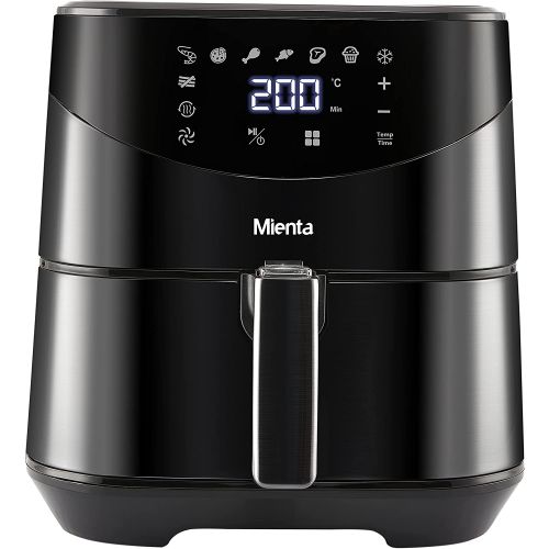 Mienta Air Fryer 5.5 Liters 1700 Watt 6 in 1 Digital Black AF47234A