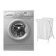 LG Washing Machine 7 Kg 1200 rpm With Direct Drive 6 Motions Silver FH2J3QDNG5