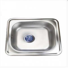 Purity Sink Single Bowl 48*43 Stainless Steel ISS480