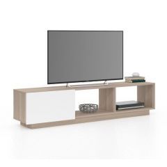DOMANI TV Unit is Made of Imported High Quality MDF Wood With 1 Flap 150*40*45 cm T092