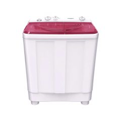 TORNADO Semi-Automatic Washing Machine 10Kg White*Red TWH-Z10DNE-W-RD