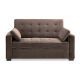 Bed N Home Sofa Bed 225*95*80 cm Red Beech Wood BNH-SB05