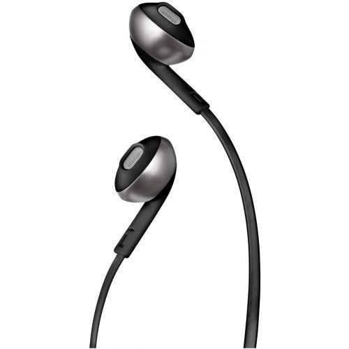 JBL In Ear Wired Earphones With Mic JBLT205BLK