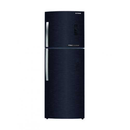 FRESH Refrigerator No Frost 14 Feet Digital With LG Motor Black FNT-M400YQT-LG-12058
