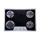 Unionaire Built In Electric Hob 4 Burners 60 cm Auto Ignition and safety BH5060G-8-IS